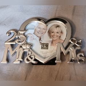 NEW! 25th Anniversary Wedding Frame
